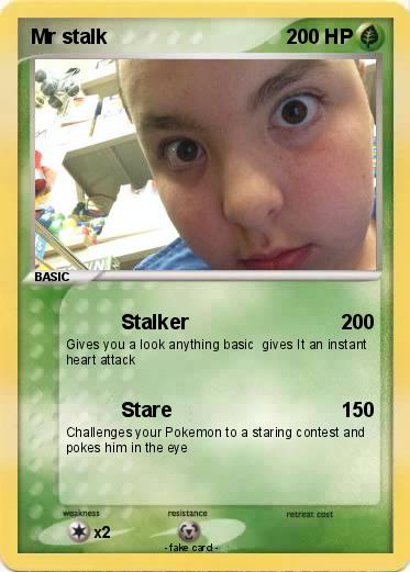 Pokemon Mr stalk