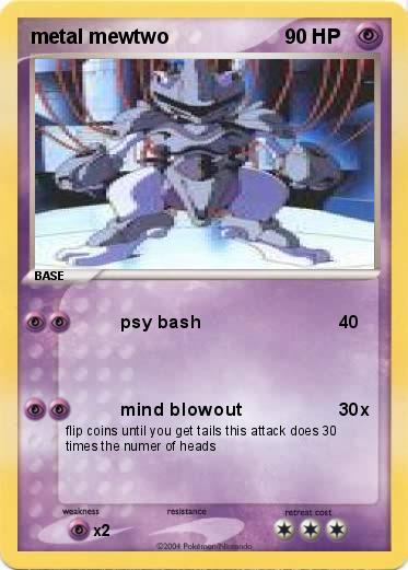 Pokemon metal mewtwo
