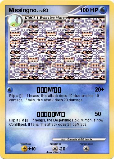 Pokemon Missingno.