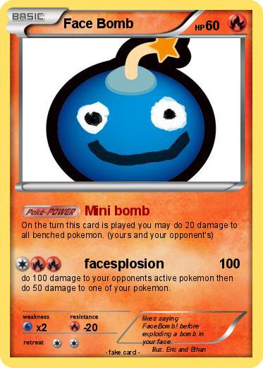 Pokemon Face Bomb
