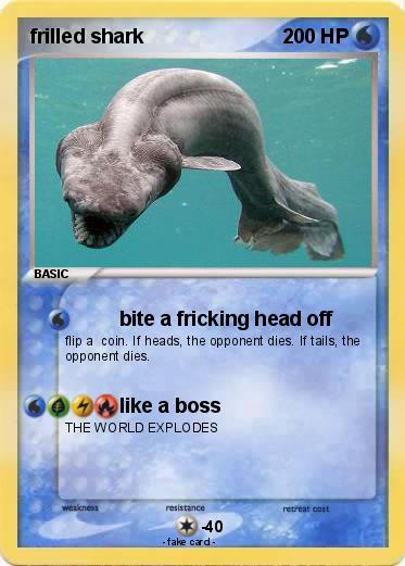 Pokemon frilled shark