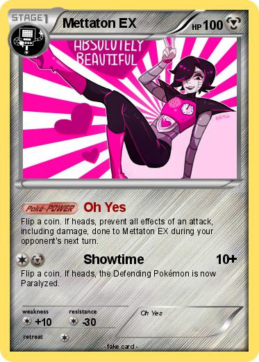 Pokemon Mettaton EX