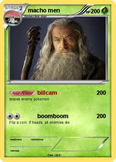 Pokemon macho men