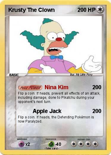 Pokemon Krusty The Clown