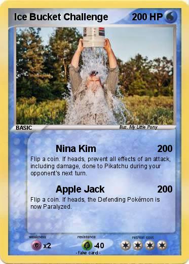 Pokemon Ice Bucket Challenge