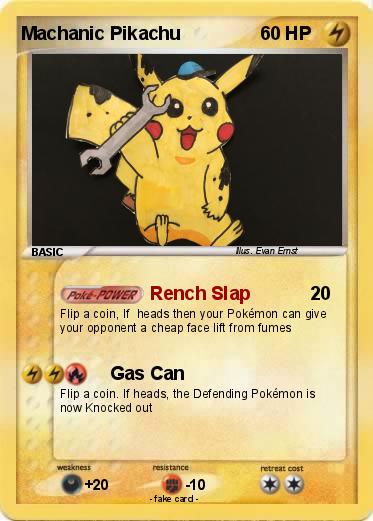 Pokemon Machanic Pikachu