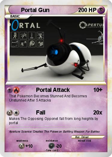 Pokemon Portal Gun
