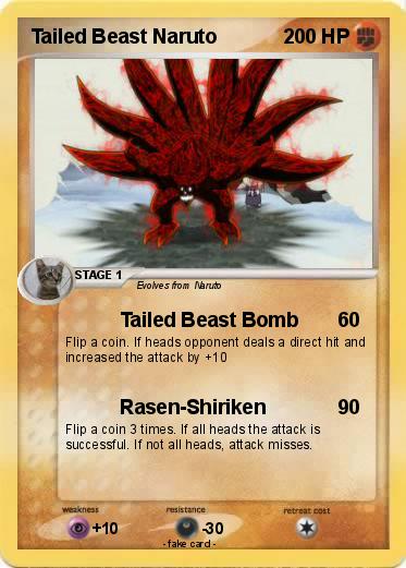 Pokemon Tailed Beast Naruto