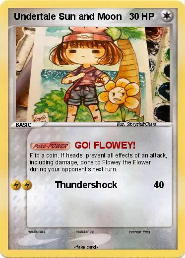 Pokemon Undertale Sun and Moon