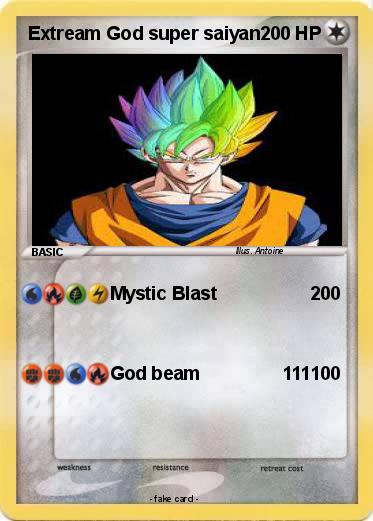 Pokemon Extream God super saiyan