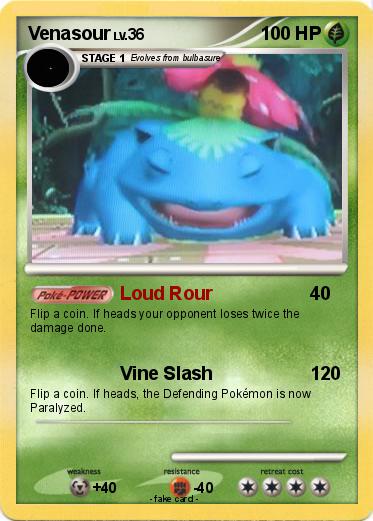 Pokemon Venasour