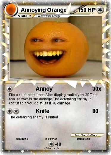 Pokemon Annoying Orange
