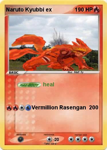 Pokemon Naruto Kyubbi ex