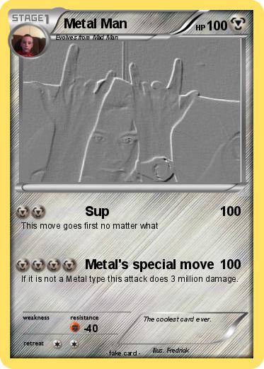 Pokemon Metal Man
