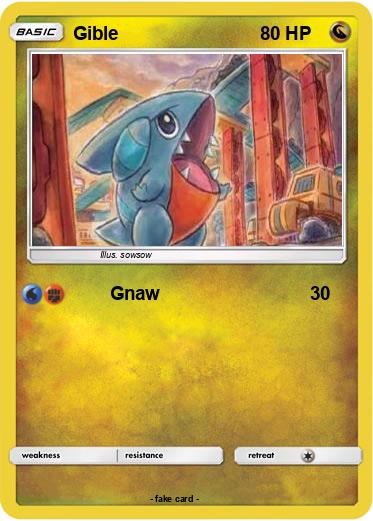 Pokemon Gible