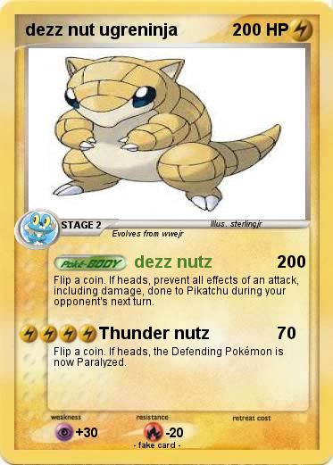 Pokemon dezz nut ugreninja