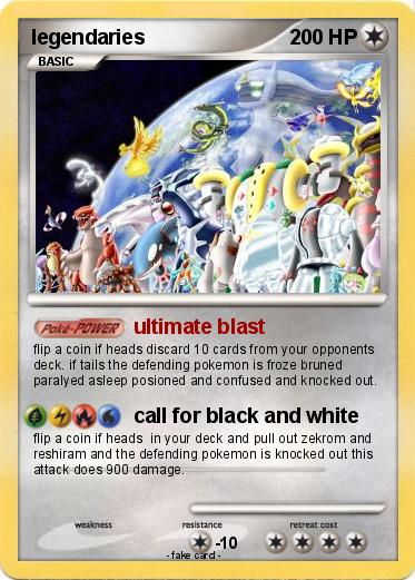 Pokemon legendaries