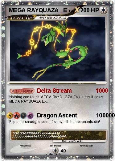 Pokemon MEGA RAYQUAZA   E