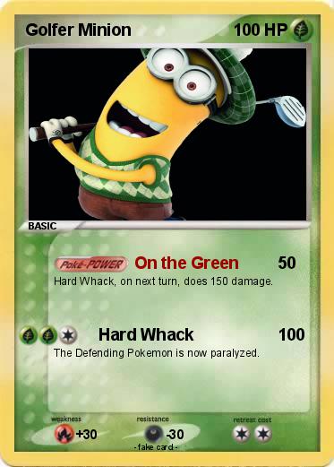 Pokemon Golfer Minion