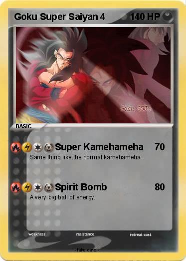 Pokemon Goku Super Saiyan 4
