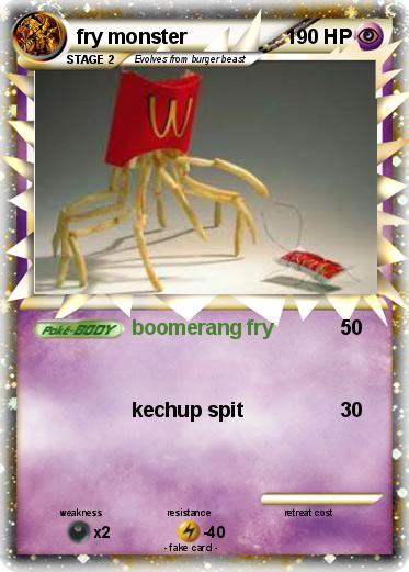 Pokemon fry monster