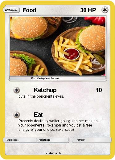 Pokemon Food