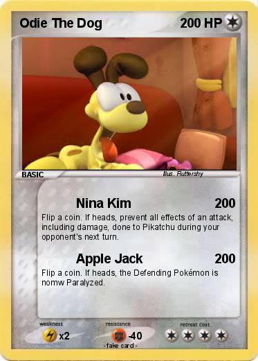 Pokemon Odie The Dog