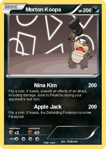 Pokemon Morton Koopa