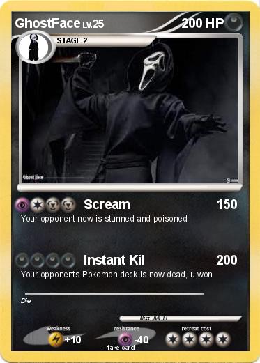 Pokemon GhostFace