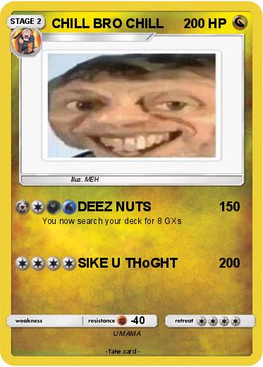 Pokemon CHILL BRO CHILL