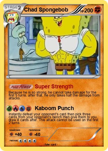 Pokemon Chad Spongebob