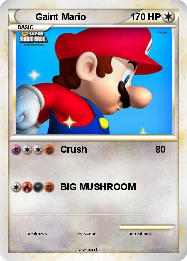 Pokemon Gaint Mario