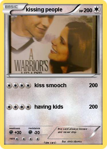 Pokemon kissing people