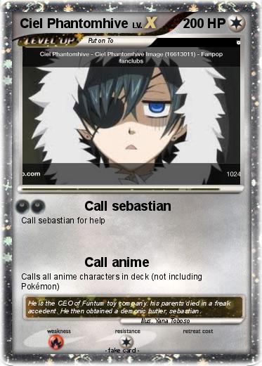 Pokemon Ciel Phantomhive