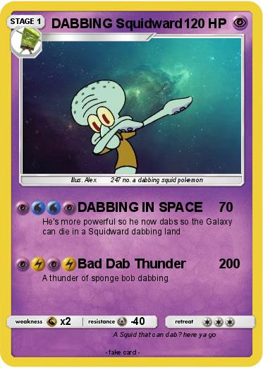 Pokemon DABBING Squidward