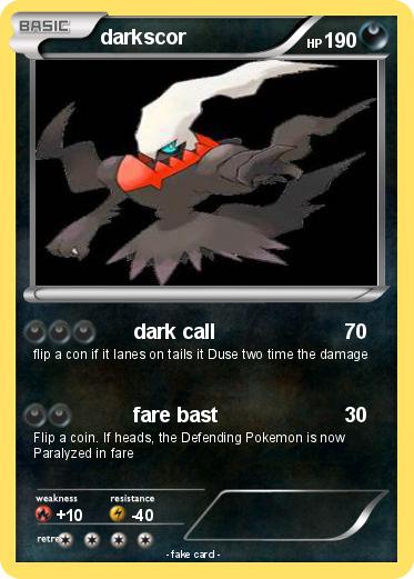 Pokemon darkscor