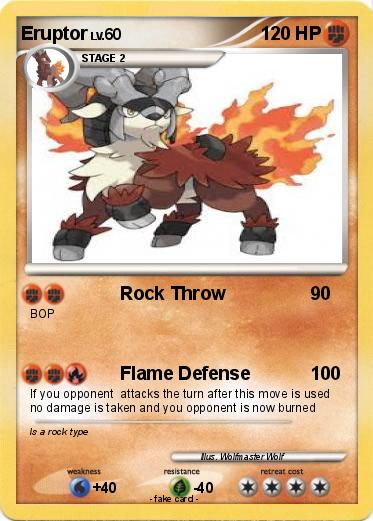 Pokemon Eruptor