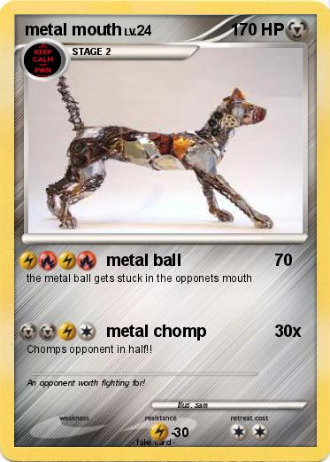 Pokemon metal mouth