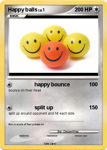 Pokemon Happy balls