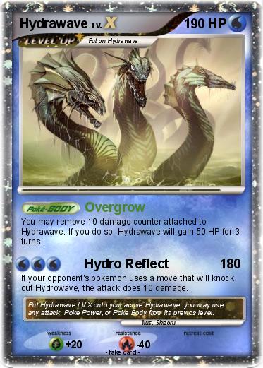 Pokemon Hydrawave