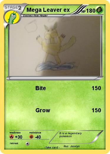 Pokemon Mega Leaver ex