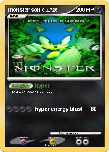 Pokemon monster sonic