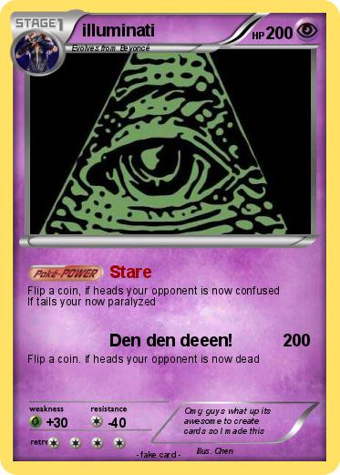 Pokemon illuminati
