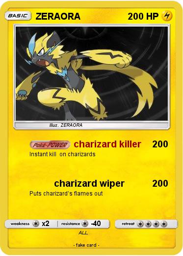Pokemon ZERAORA