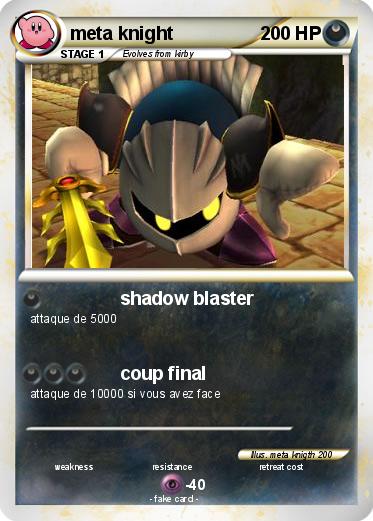 Pokemon meta knight