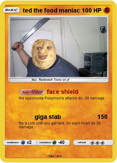 Pokemon ted the food maniac