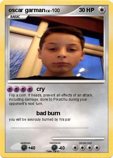 Pokemon oscar garman