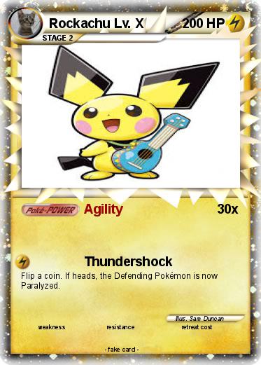 Pokemon Rockachu Lv. X