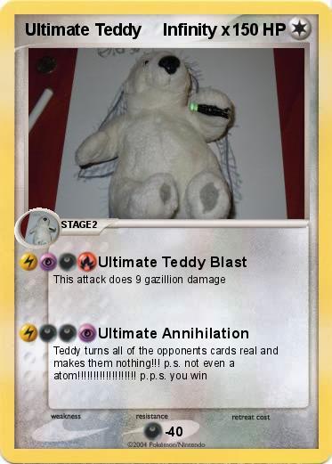 Pokemon Ultimate Teddy     Infinity x