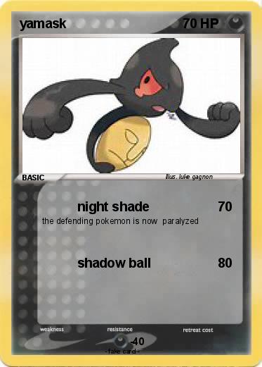 Pokemon yamask